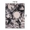 World Rug Gallery Contemporary Abstract Circles Non Shedding Soft Area Rug 7' 10 x 10' Black 389BLACK8x10 - alternate 3